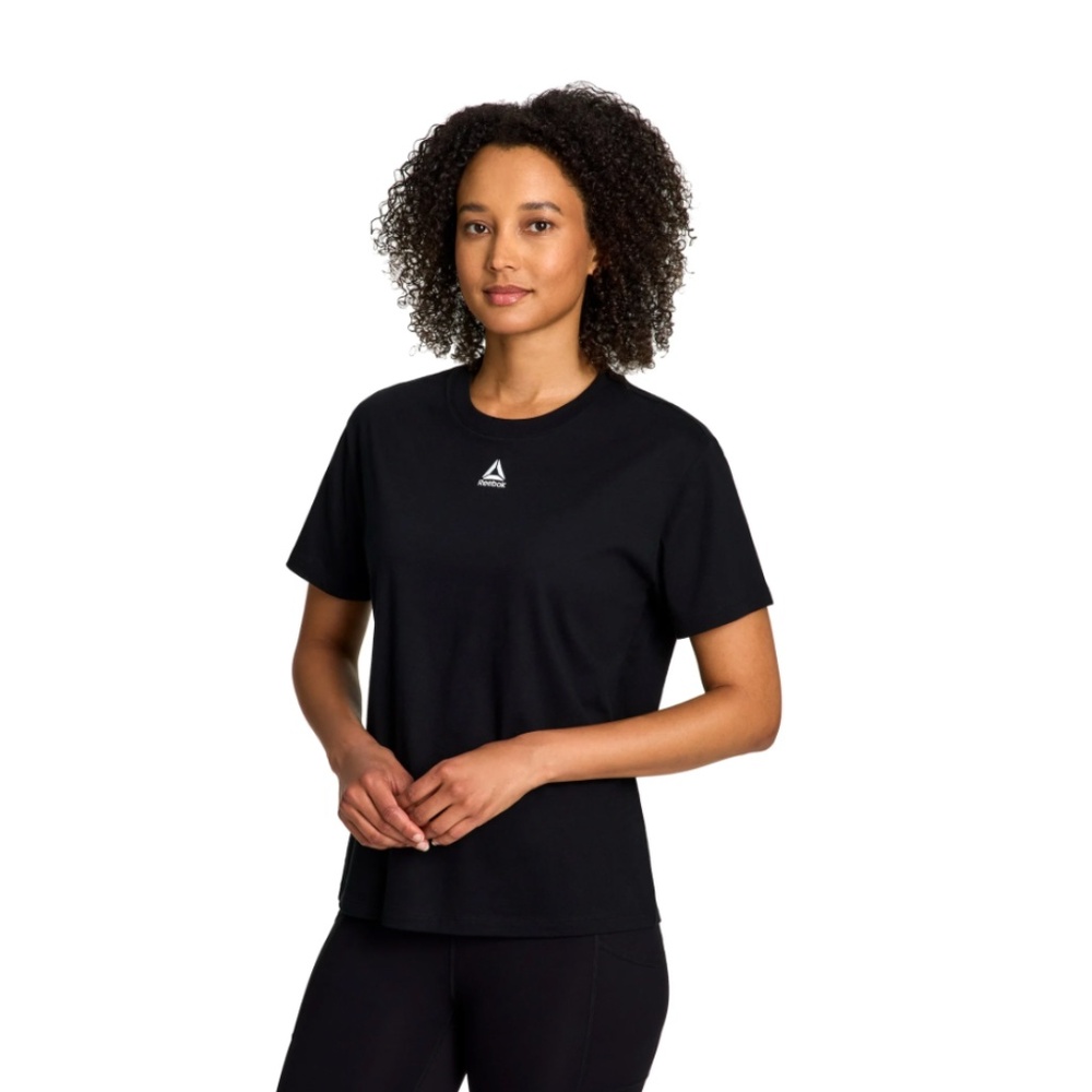 NEW! Reebok Table Tee Energy Black  NWT